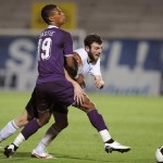 Rubin Rafael Okotie (L) of Austria Wien