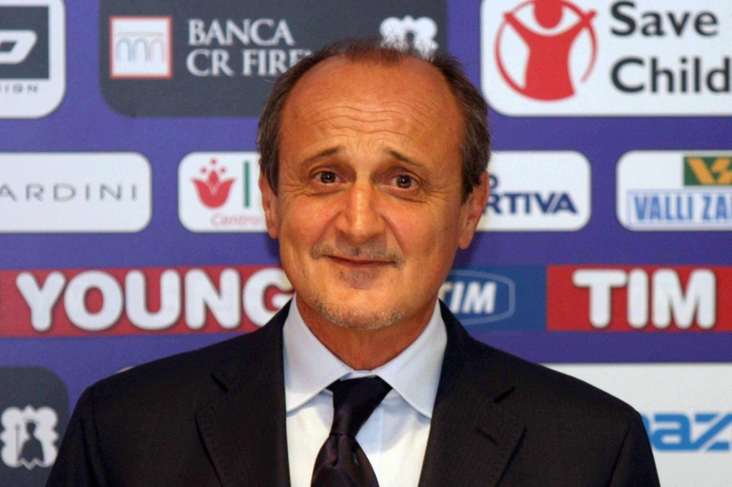 Presentazione di Delio Rossi come nuovo allenatore della Fiorentina