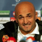 AS Roma training session in Kiev