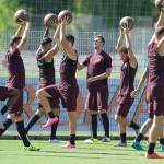 AS Roma Training Session