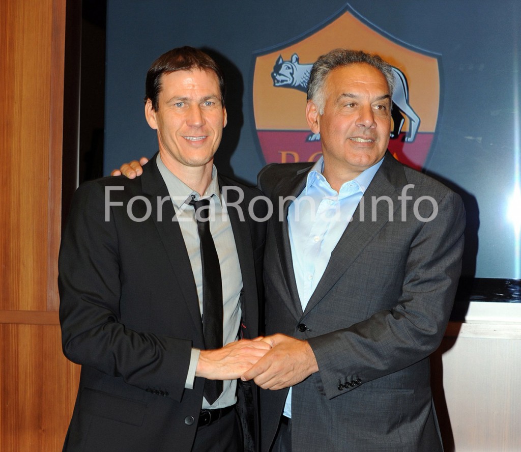 JAMES PALLOTTA PRESENTA IL NUOVO TECNICO DELLA ROMA