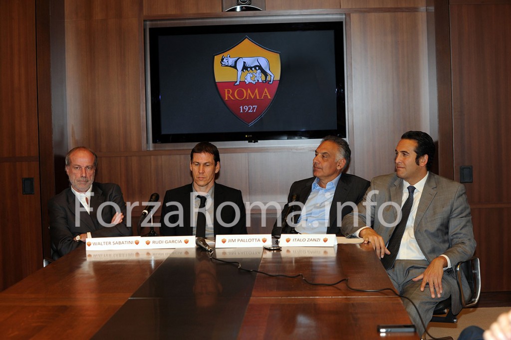 JAMES PALLOTTA PRESENTA IL NUOVO TECNICO DELLA ROMA