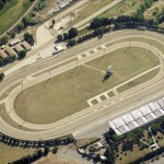Aerial View Of Ippodromo Tor di Valle, Rome
