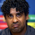 Soccer -  Barcelona - Press conference Rijkaard