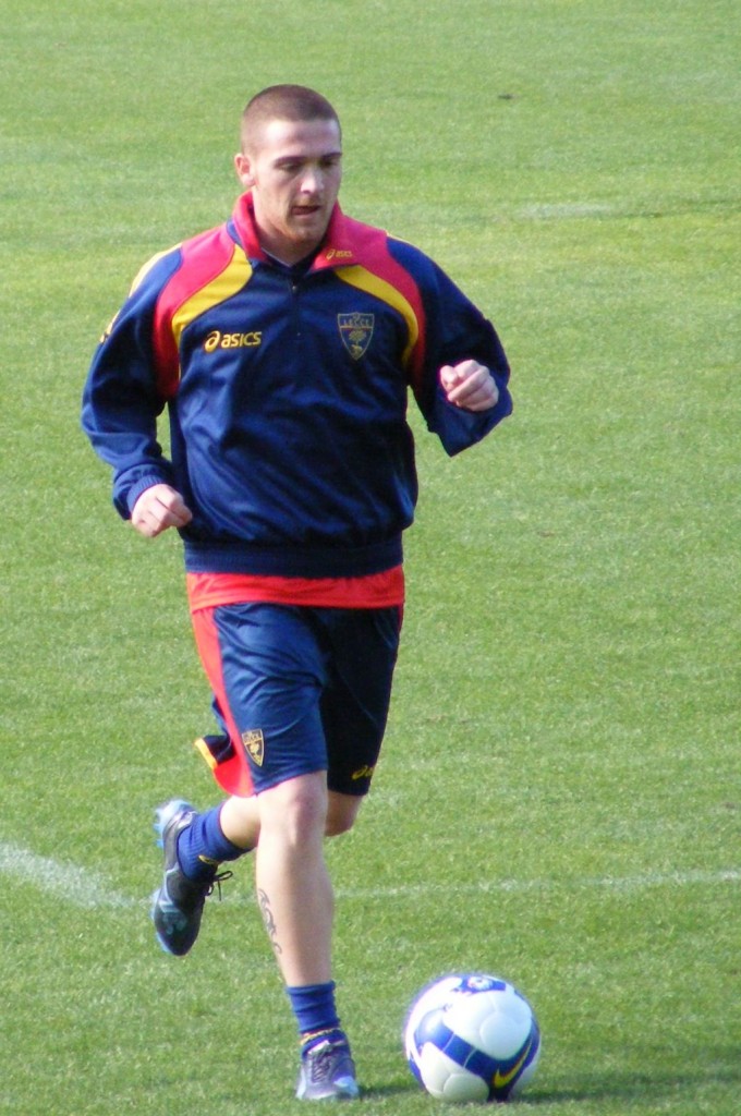 Antunes in allenamento