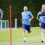 barcellona allenamento