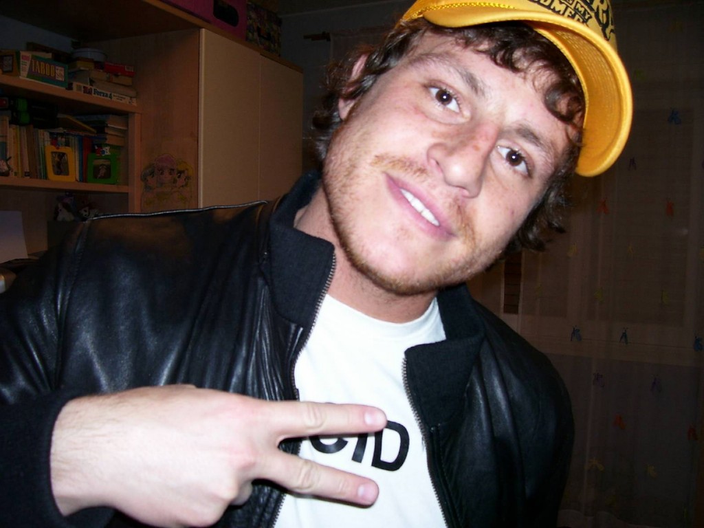 Photo of Gabriele Sandri, who was killed at a highway petrol station near Arezzo