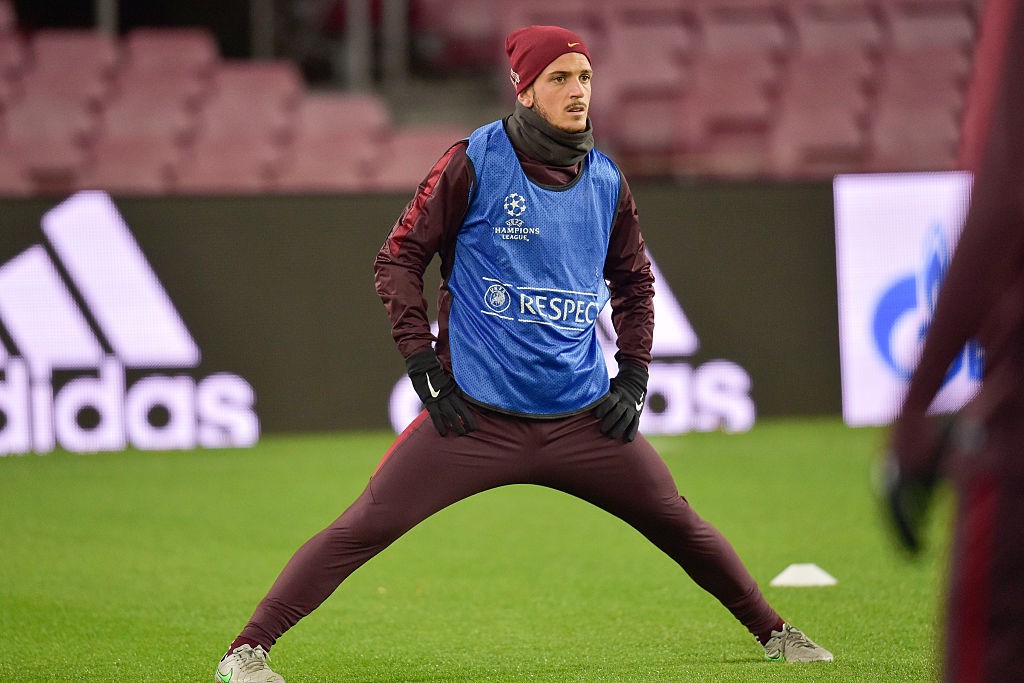 AS Roma Training Session And Press Conference