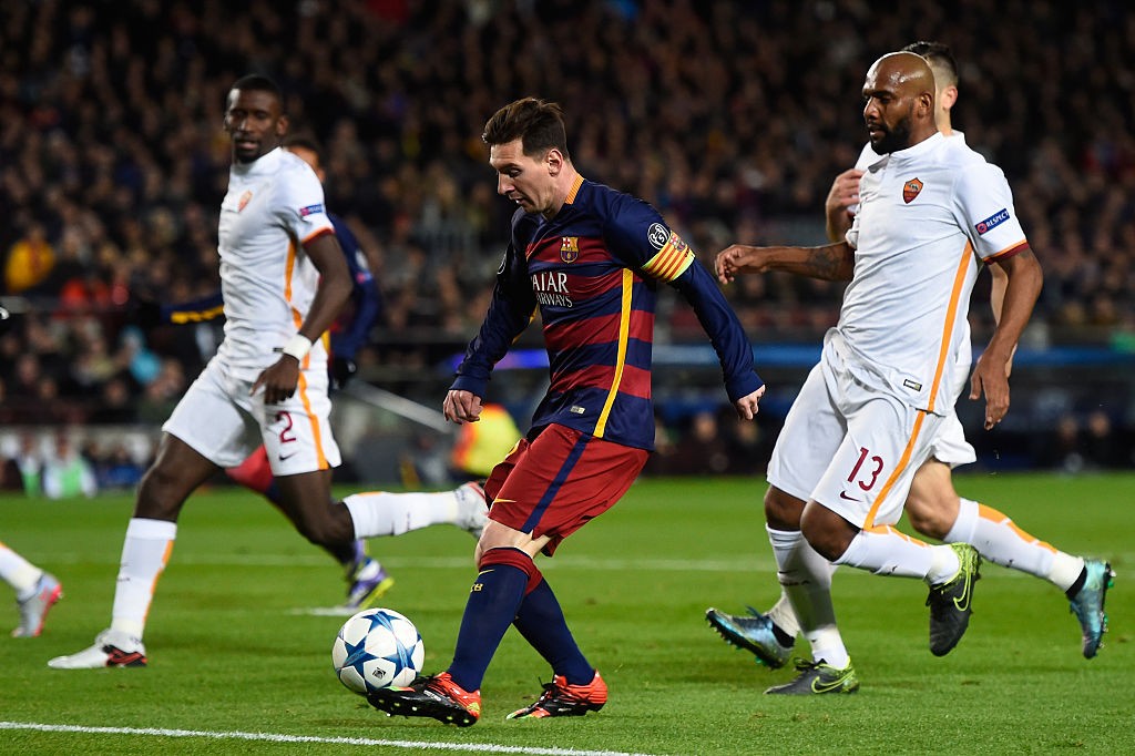 FC Barcelona v AS Roma - UEFA Champions League