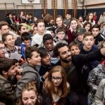 salah a scuola di tifo