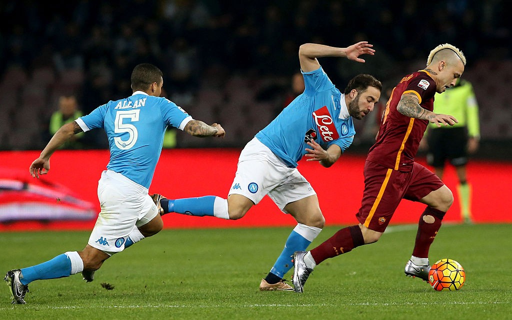 SSC Napoli v AS Roma - Serie A