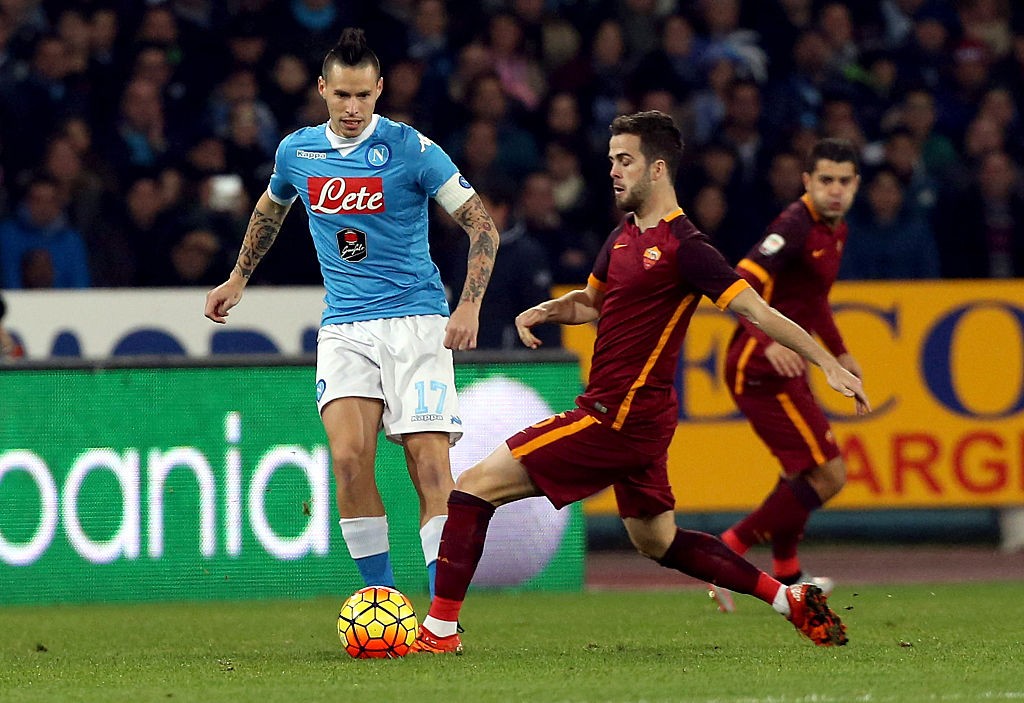 SSC Napoli v AS Roma - Serie A