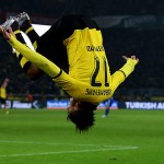 Aubameyang capriola