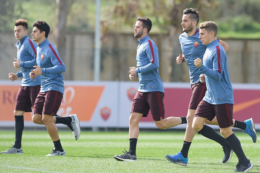 AS Roma Training session