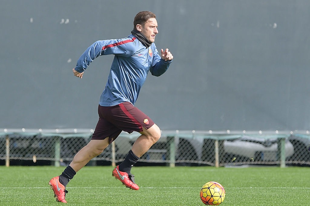 AS Roma Training session