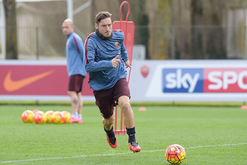AS Roma Training Session
