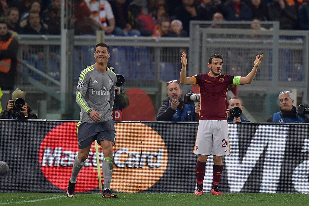 AS Roma v Real Madrid CF - UEFA Champions League Round of 16: First Leg
