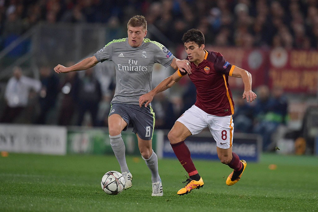 AS Roma v Real Madrid CF - UEFA Champions League Round of 16: First Leg