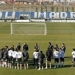 Real Madrid training session