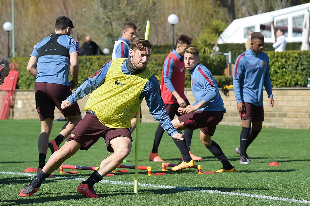 AS Roma Training Session