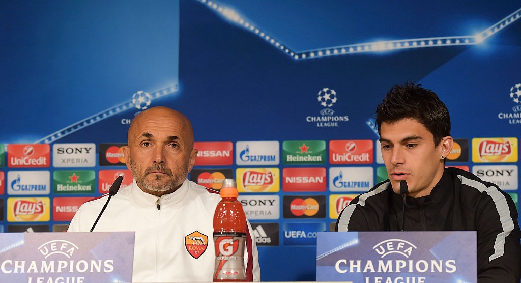 AS Roma Press Conference And Training Session