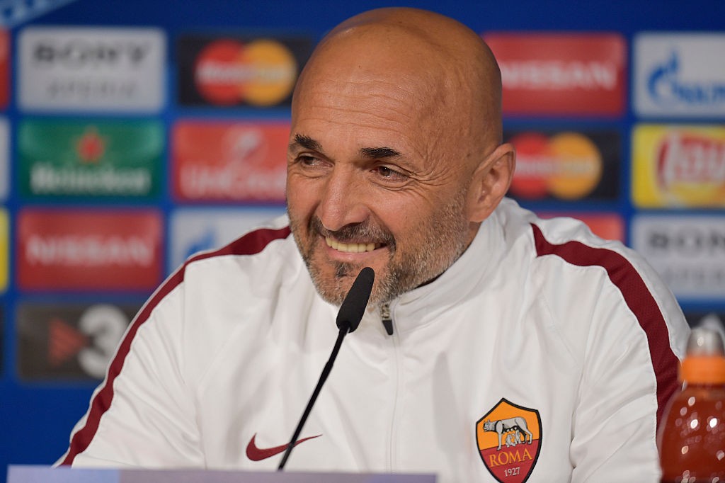 AS Roma Press Conference And Training Session