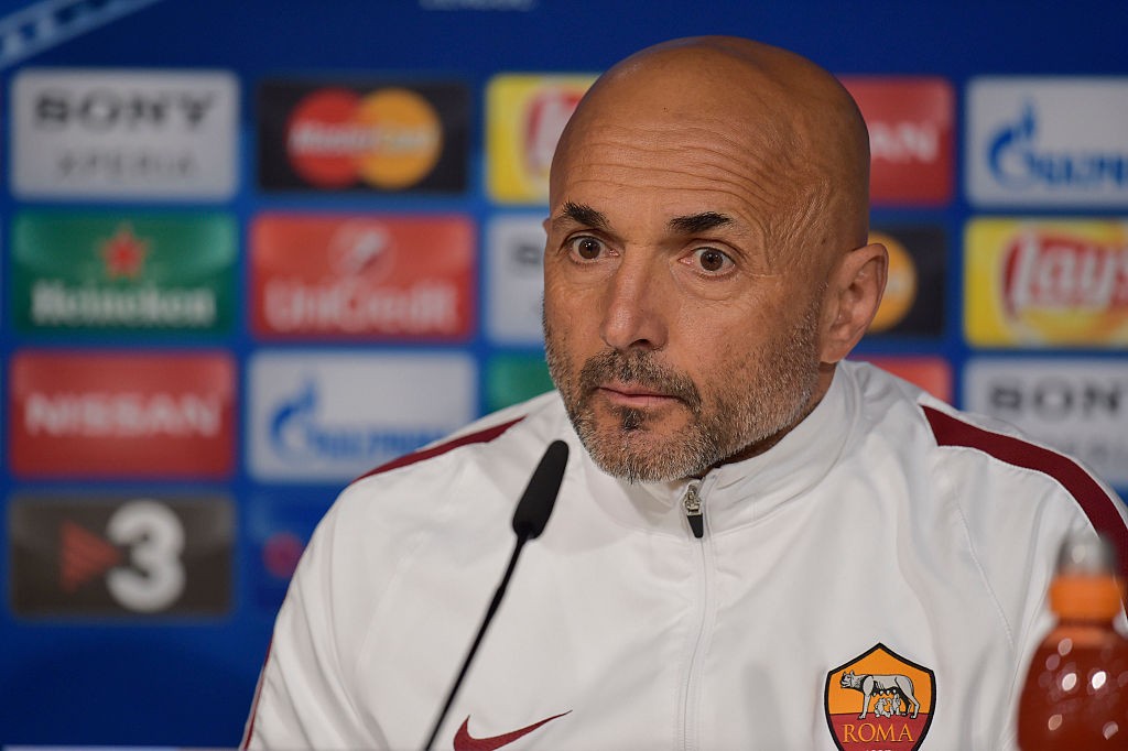 AS Roma Press Conference And Training Session