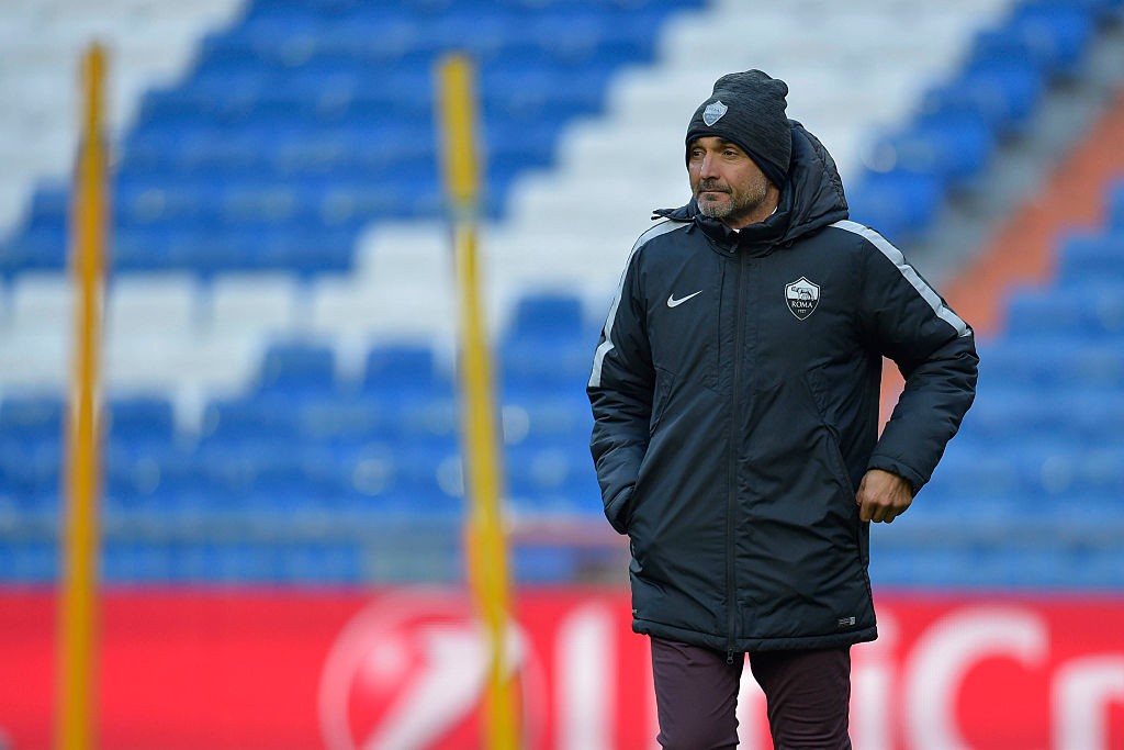 AS Roma Press Conference And Training Session