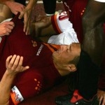 esultanza totti parto ilary