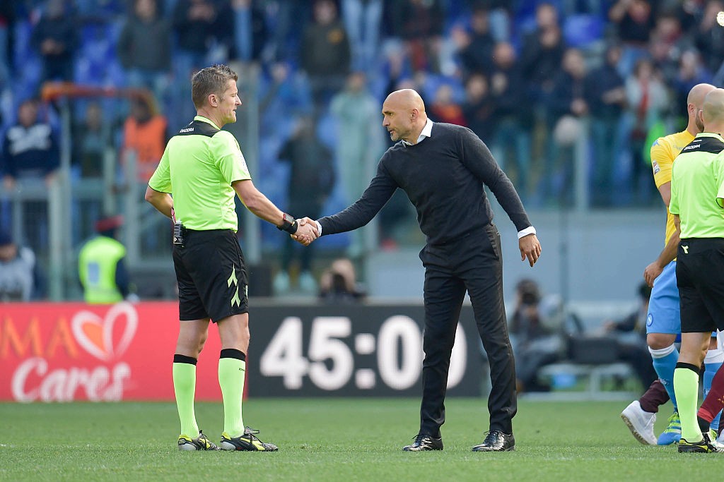 Spalletti orsato AS Roma v SSC Napoli - Serie A