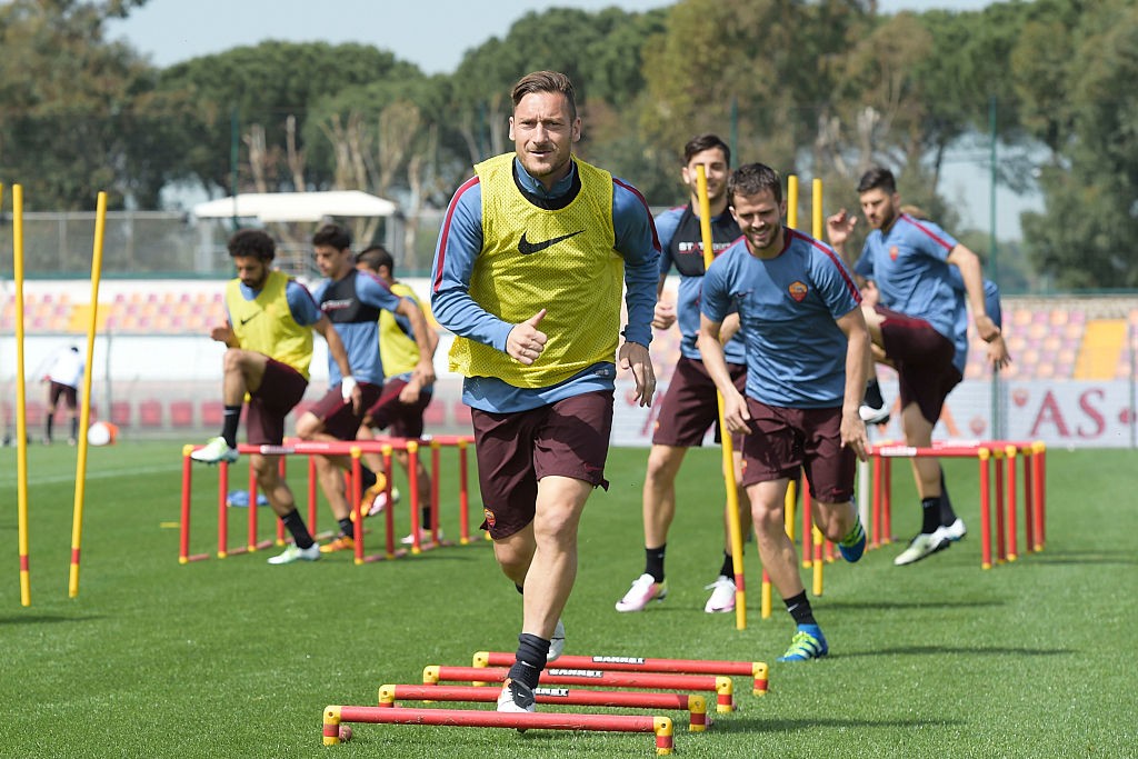 AS Roma Training Session