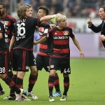 Leverkusen festeggia