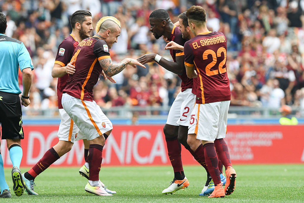 Roma_Chievo 3_0_ Olimpico_ 8_5_2016 Nainggolan Rudiger