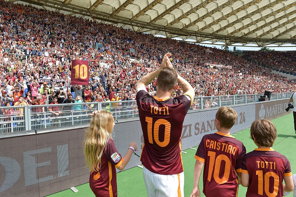 Totti AS Roma v AC Chievo Verona - Serie A