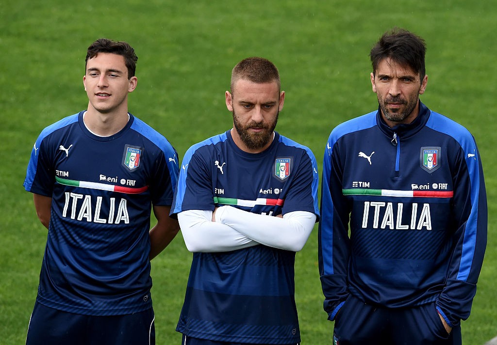 Italy Training Session And Press Conference