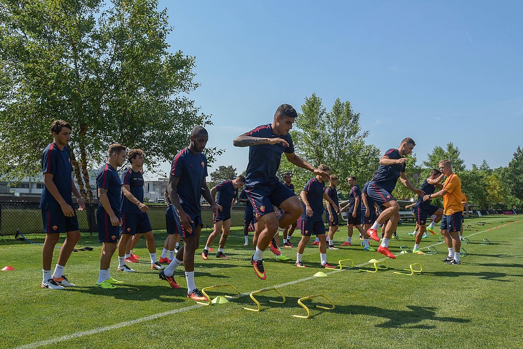AS Roma Training Session
