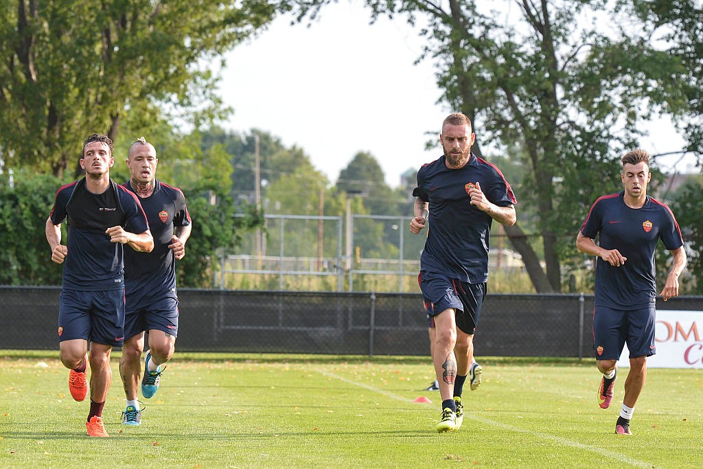 AS Roma Training Session
