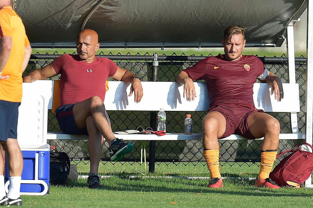 AS Roma Training Session totti spalletti