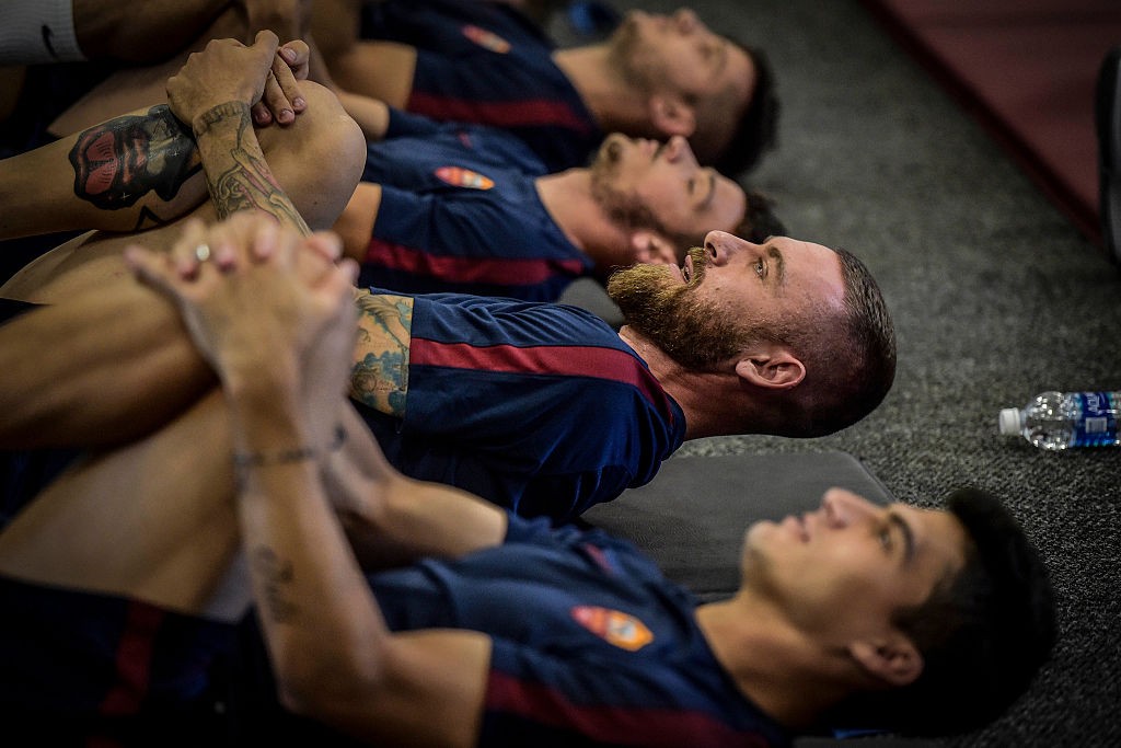 AS Roma Training Session