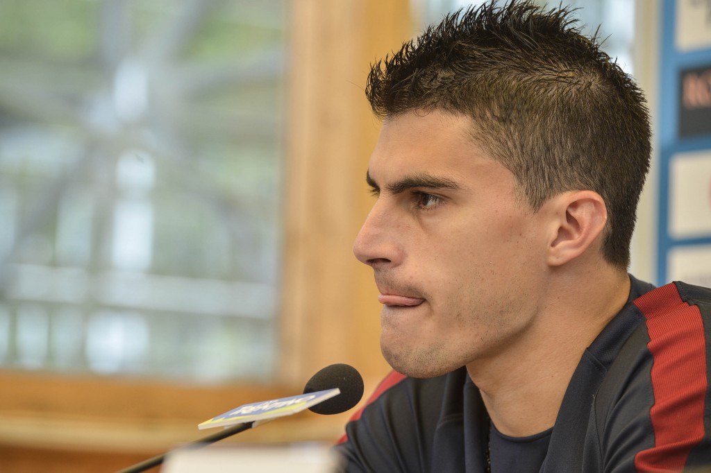 Perotti conferenza stampa pinzolo