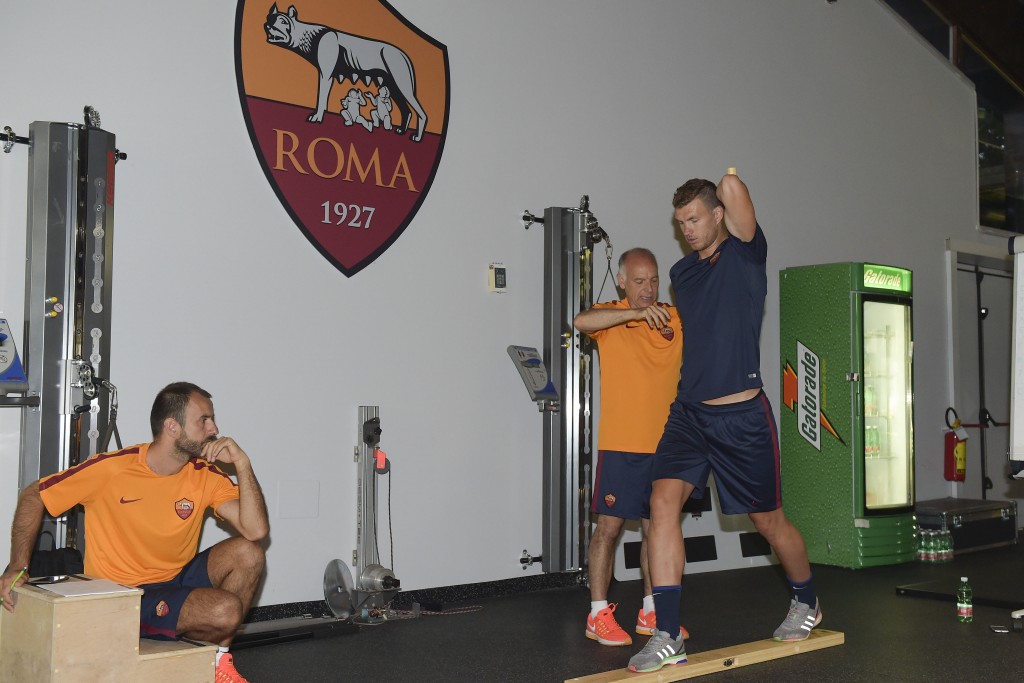 Trigoria_Allenamento_08_07_2016 dzeko