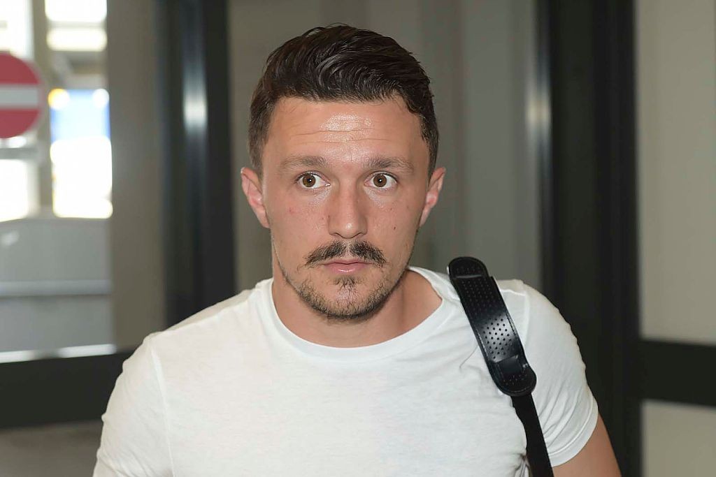 New AS Roma Signing Mario Rui Arrives At Fiumicino Airport