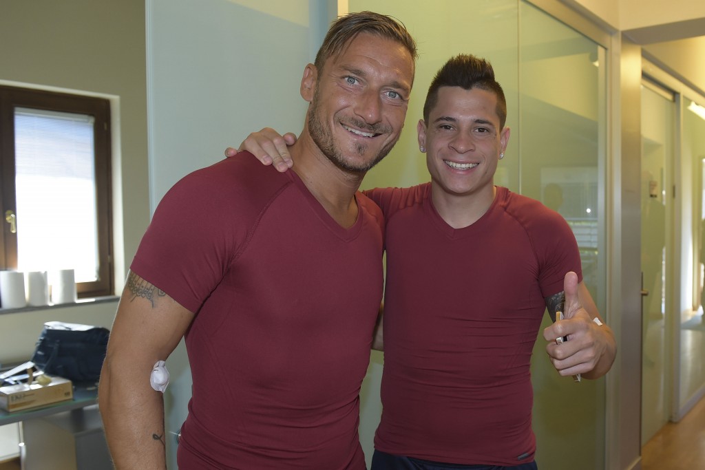 AS Roma Players Attend Medical Tests