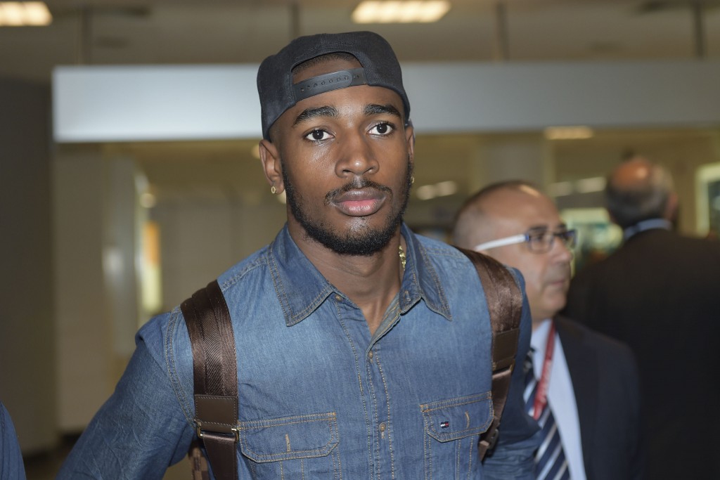 New AS Roma Signing Gerson Santos da Silva Arrives At Fiumicino Airport