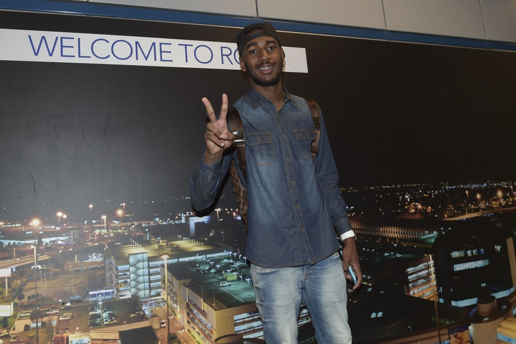 New AS Roma Signing Gerson Santos da Silva Arrives At Fiumicino Airport