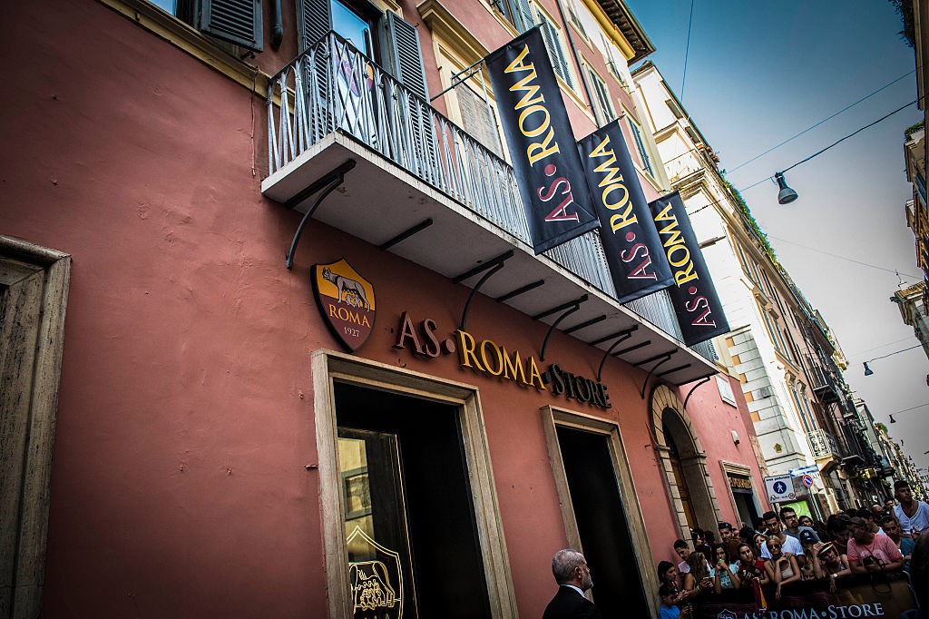 AS Roma New Store Opening
