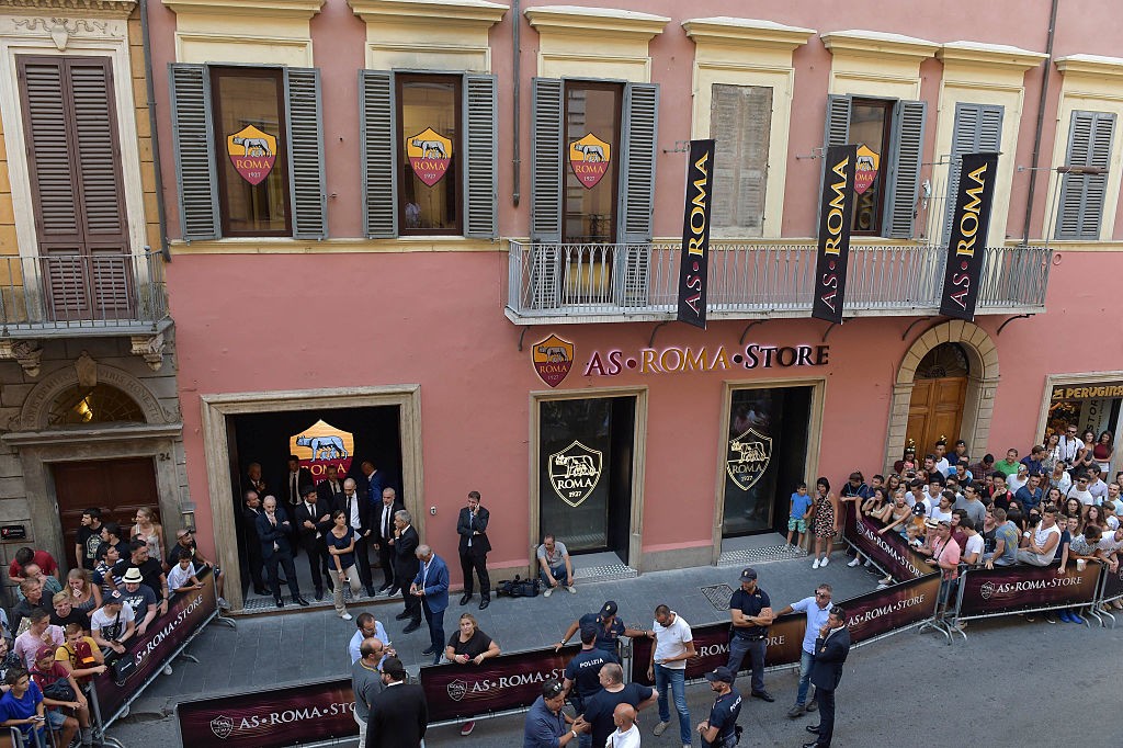 AS Roma New Store Opening