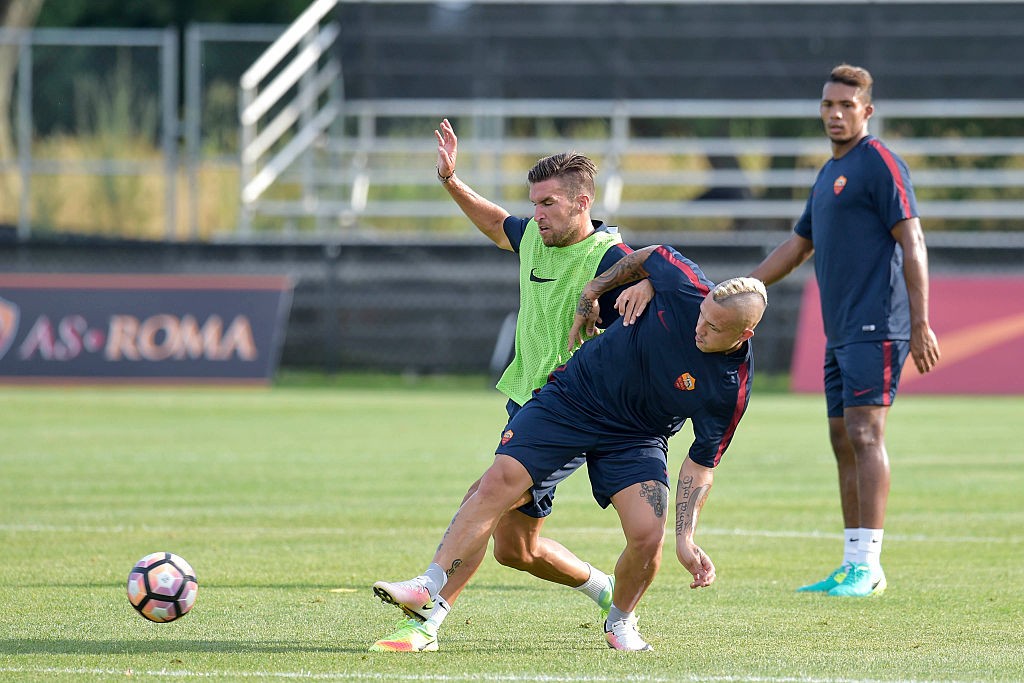 Allenamento_Boston_29_07_2016 nainggolan strootman