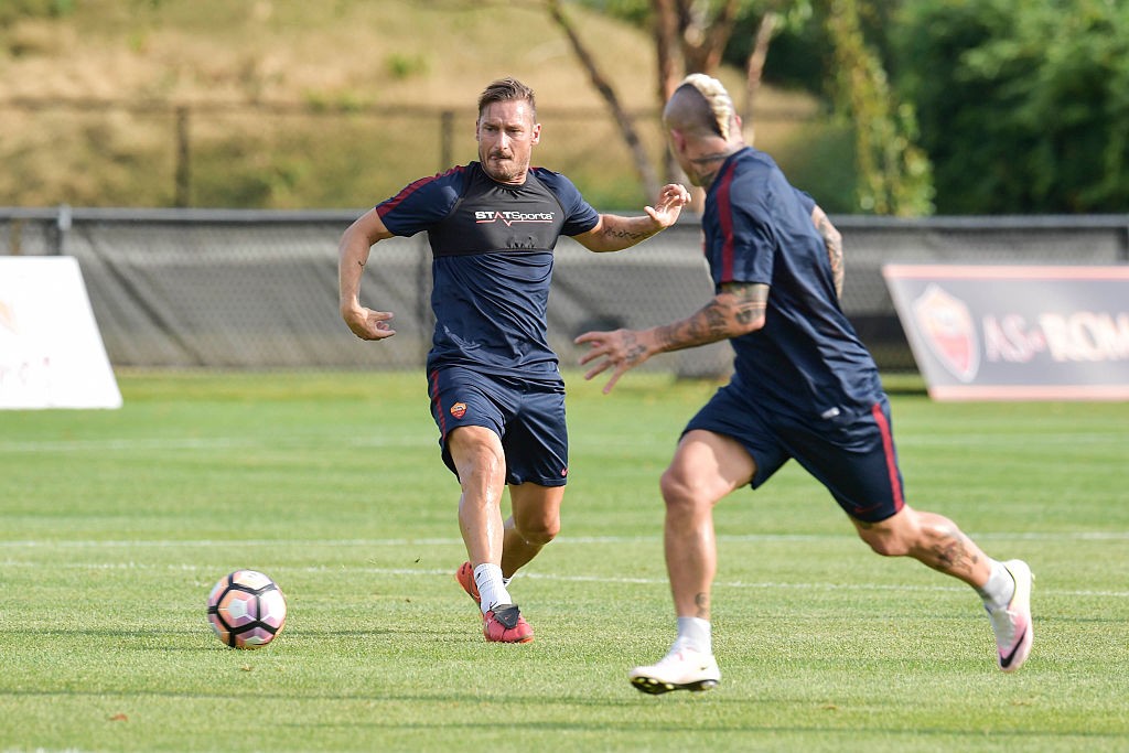 Allenamento_Boston_29_07_2016 totti nainggolan