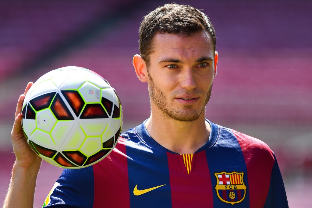 FC Barcelona Unveil New Signing Thomas Vermaelen